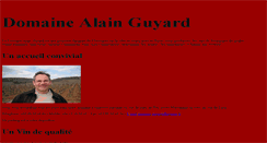 Desktop Screenshot of alainguyard.com
